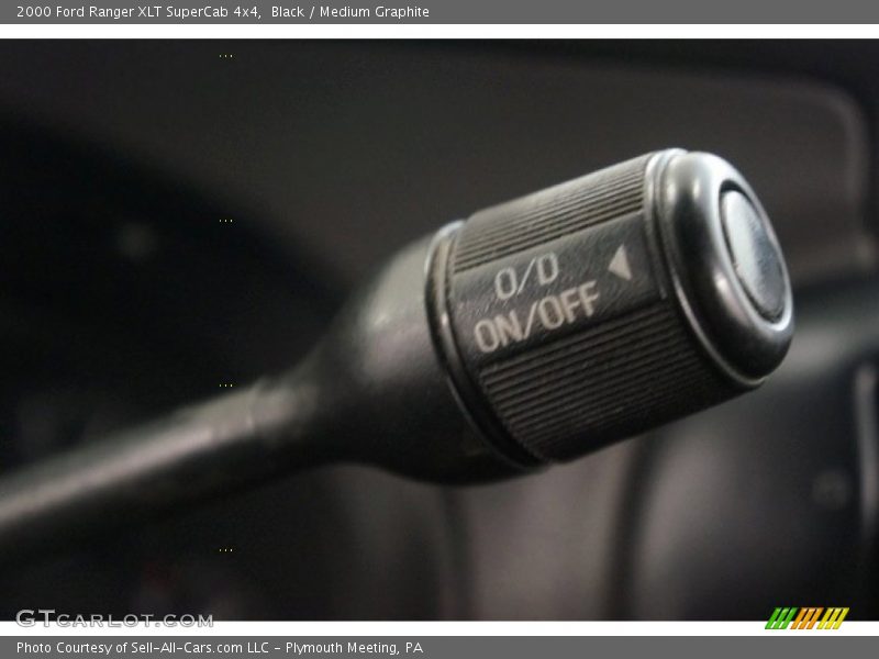 Black / Medium Graphite 2000 Ford Ranger XLT SuperCab 4x4