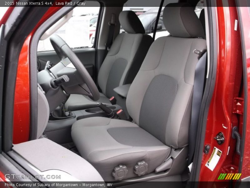 Front Seat of 2015 Xterra S 4x4