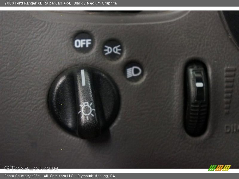 Black / Medium Graphite 2000 Ford Ranger XLT SuperCab 4x4