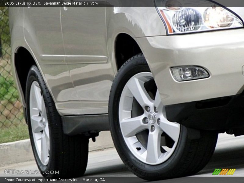 Savannah Beige Metallic / Ivory 2005 Lexus RX 330