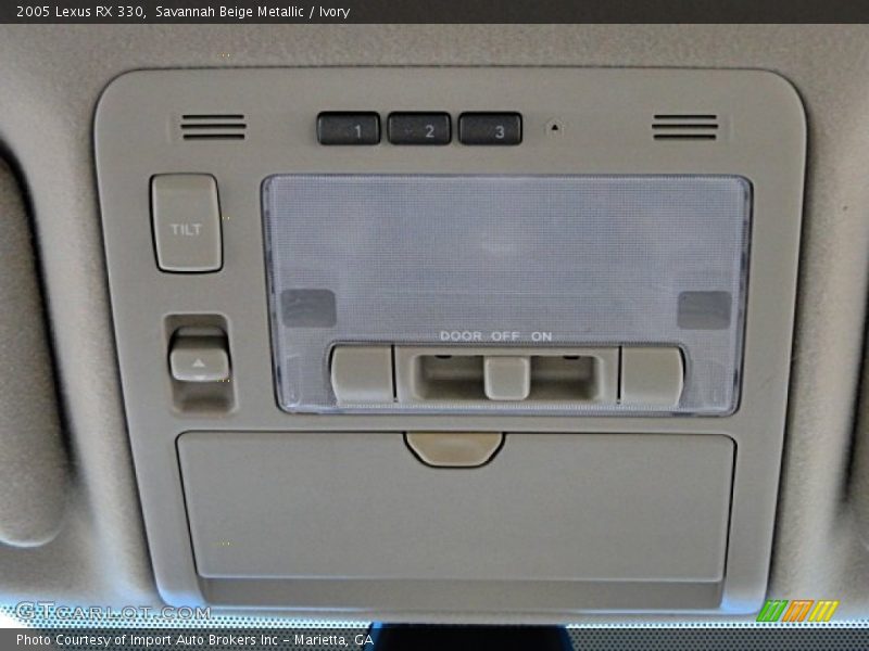 Savannah Beige Metallic / Ivory 2005 Lexus RX 330