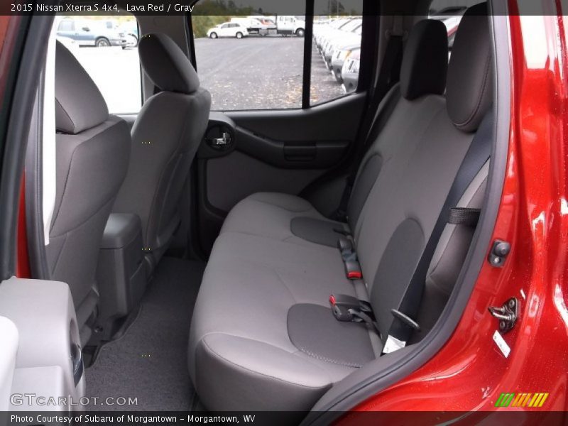 Rear Seat of 2015 Xterra S 4x4