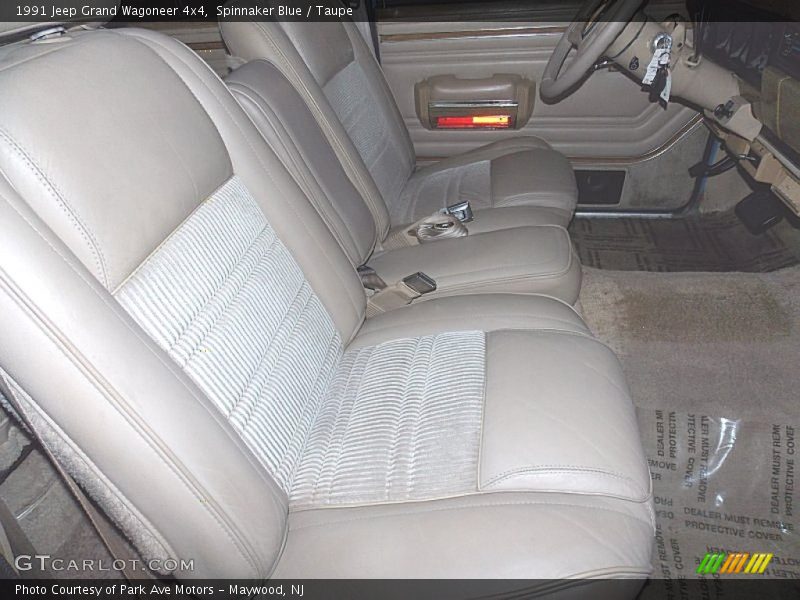 Spinnaker Blue / Taupe 1991 Jeep Grand Wagoneer 4x4