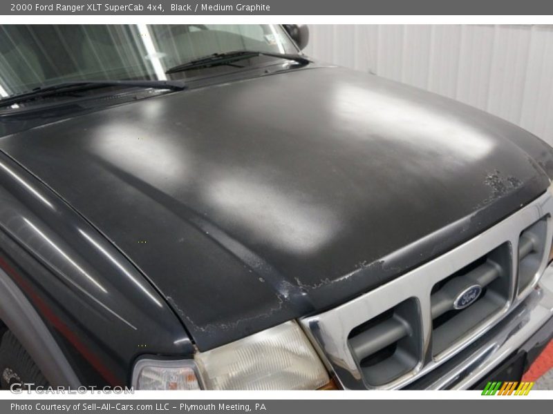 Black / Medium Graphite 2000 Ford Ranger XLT SuperCab 4x4