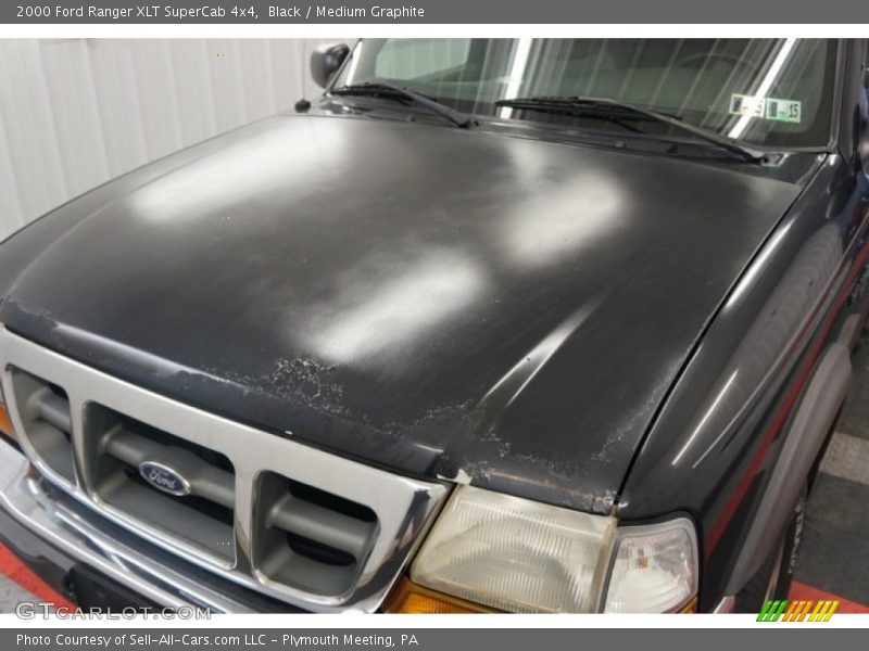 Black / Medium Graphite 2000 Ford Ranger XLT SuperCab 4x4
