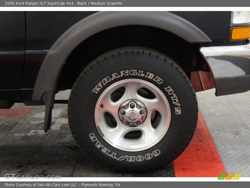 Black / Medium Graphite 2000 Ford Ranger XLT SuperCab 4x4
