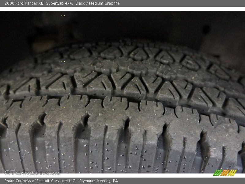 Black / Medium Graphite 2000 Ford Ranger XLT SuperCab 4x4