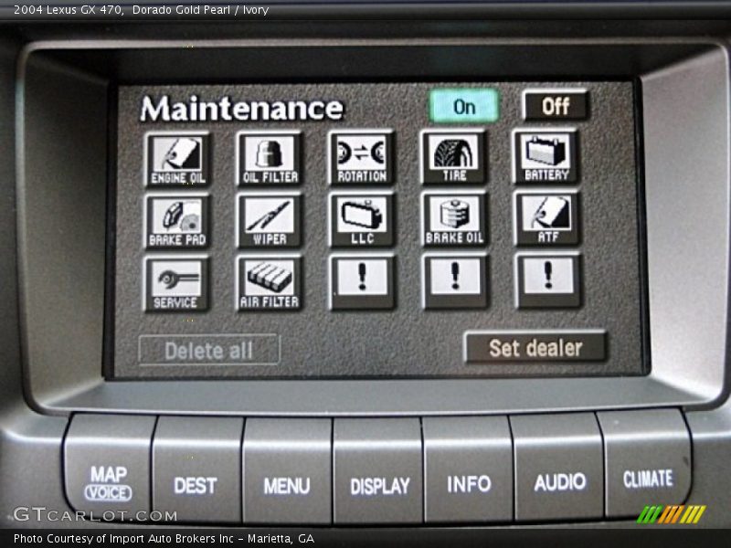 Dorado Gold Pearl / Ivory 2004 Lexus GX 470