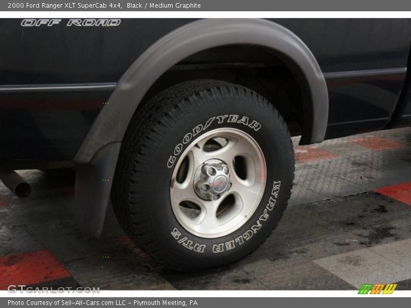 Black / Medium Graphite 2000 Ford Ranger XLT SuperCab 4x4