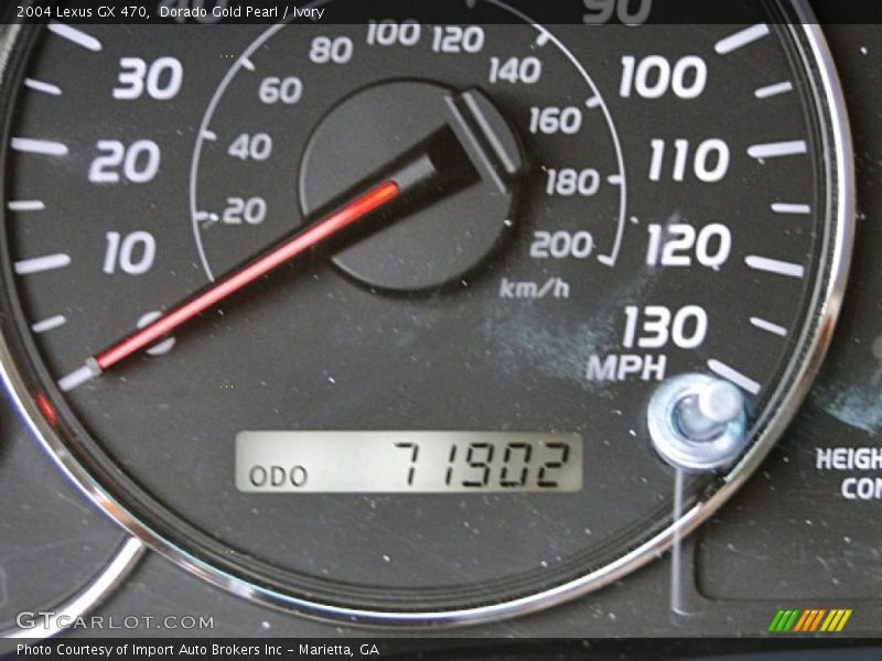 Dorado Gold Pearl / Ivory 2004 Lexus GX 470