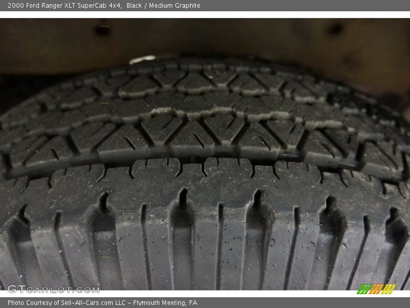 Black / Medium Graphite 2000 Ford Ranger XLT SuperCab 4x4