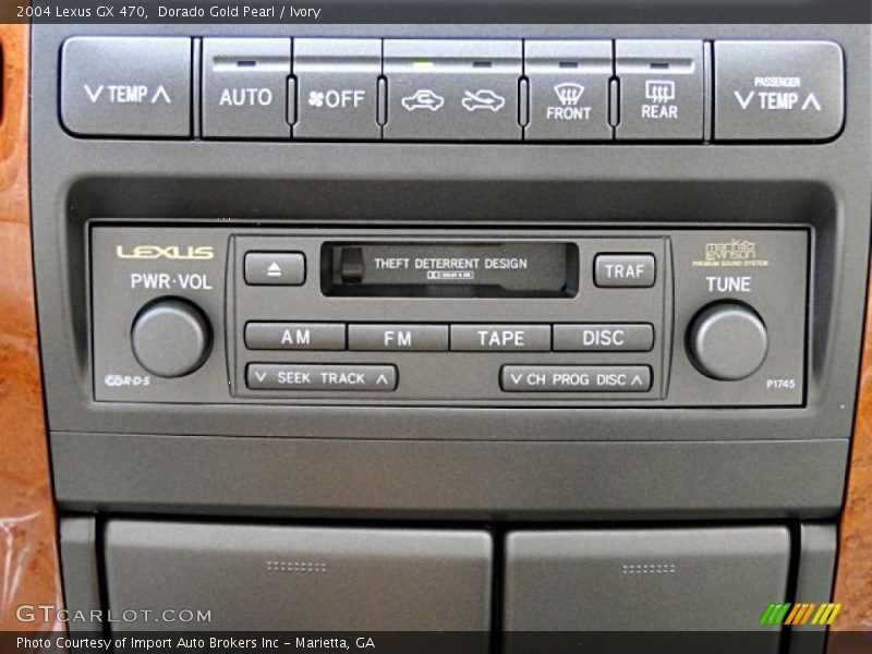 Dorado Gold Pearl / Ivory 2004 Lexus GX 470