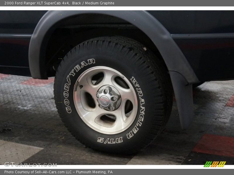 Black / Medium Graphite 2000 Ford Ranger XLT SuperCab 4x4