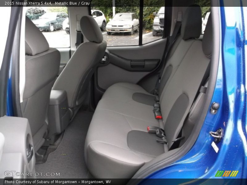 Rear Seat of 2015 Xterra S 4x4