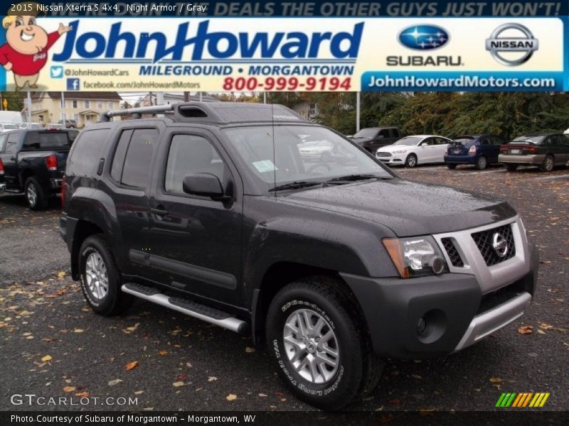 Night Armor / Gray 2015 Nissan Xterra S 4x4
