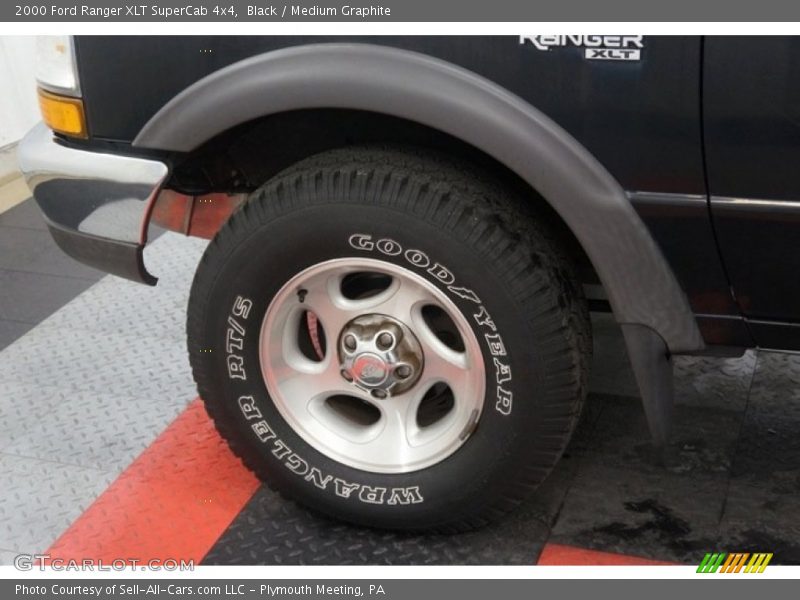 Black / Medium Graphite 2000 Ford Ranger XLT SuperCab 4x4