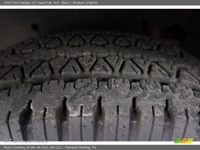 Black / Medium Graphite 2000 Ford Ranger XLT SuperCab 4x4