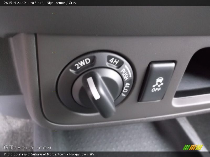 Controls of 2015 Xterra S 4x4