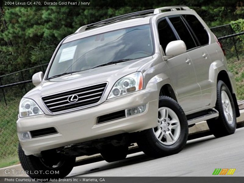 Dorado Gold Pearl / Ivory 2004 Lexus GX 470