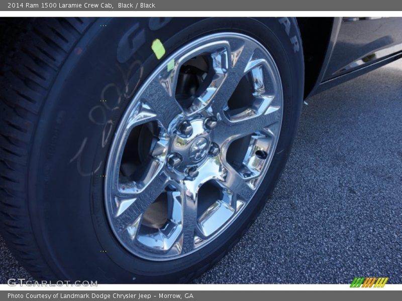 Black / Black 2014 Ram 1500 Laramie Crew Cab