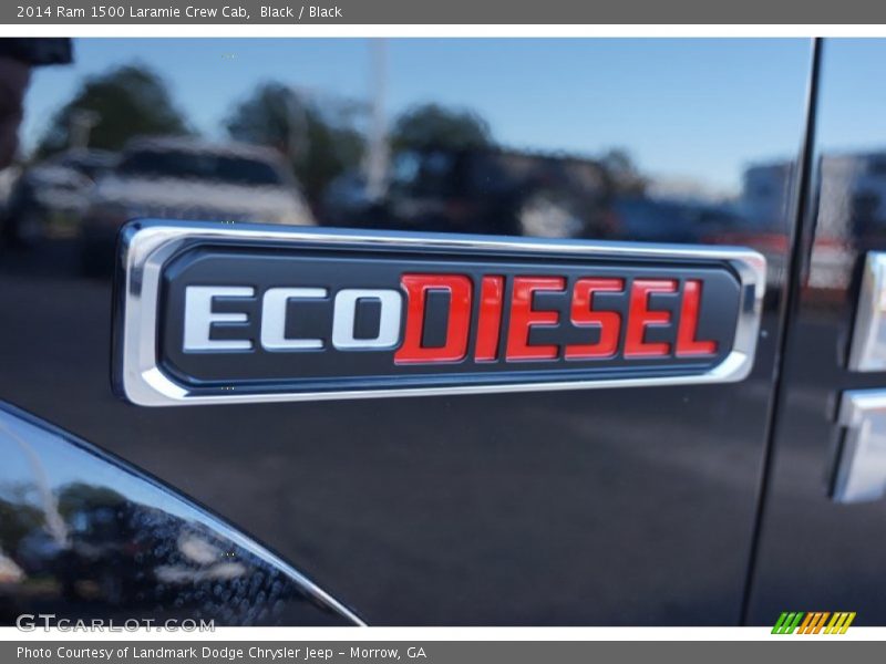 Black / Black 2014 Ram 1500 Laramie Crew Cab