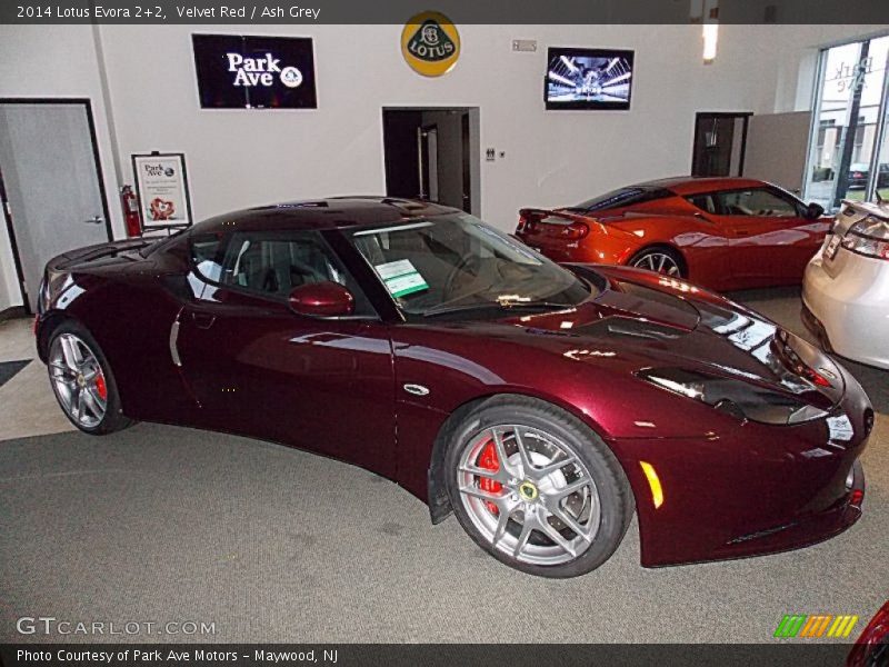 Velvet Red / Ash Grey 2014 Lotus Evora 2+2