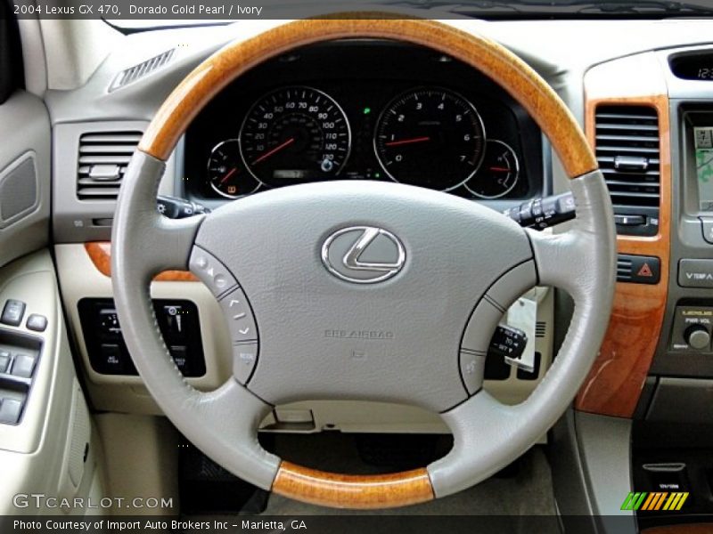 Dorado Gold Pearl / Ivory 2004 Lexus GX 470