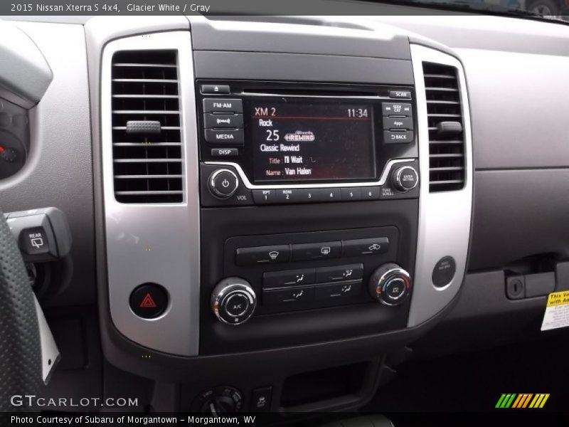 Controls of 2015 Xterra S 4x4