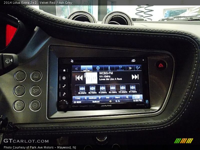 Audio System of 2014 Evora 2+2