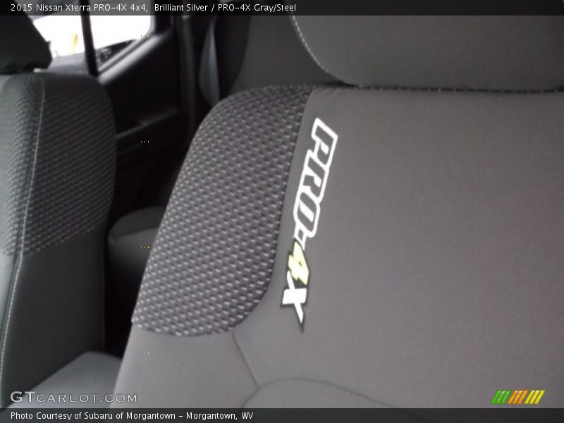 Brilliant Silver / PRO-4X Gray/Steel 2015 Nissan Xterra PRO-4X 4x4