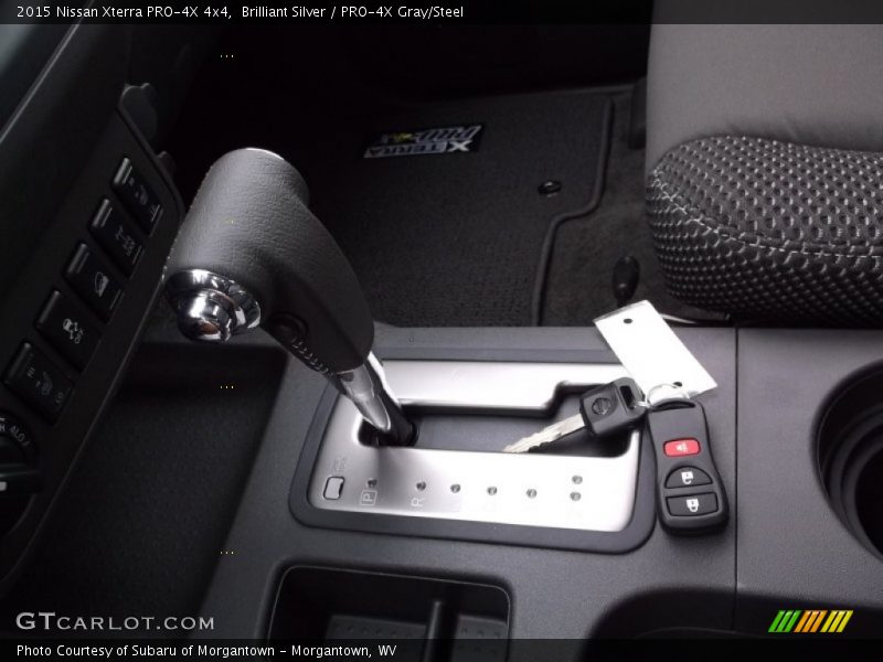  2015 Xterra PRO-4X 4x4 5 Speed Automatic Shifter