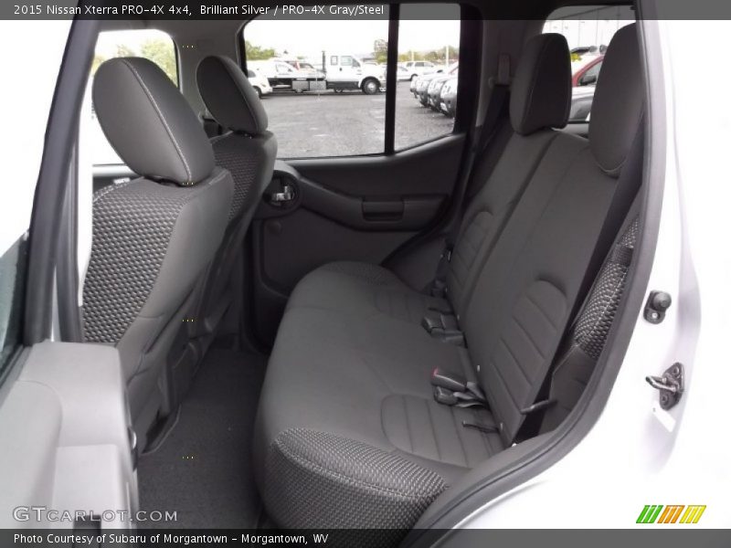 Rear Seat of 2015 Xterra PRO-4X 4x4