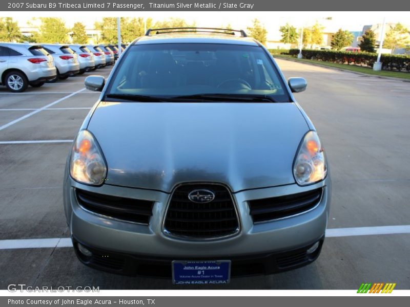 Titanium Silver Metallic / Slate Gray 2007 Subaru B9 Tribeca Limited 7 Passenger