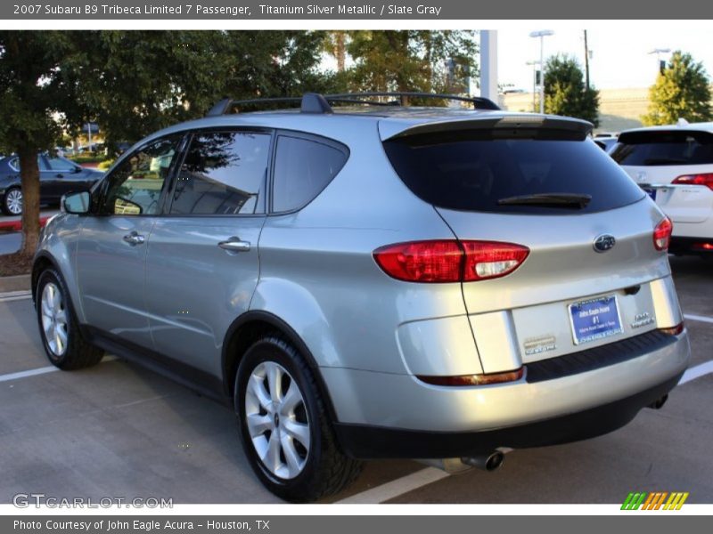 Titanium Silver Metallic / Slate Gray 2007 Subaru B9 Tribeca Limited 7 Passenger