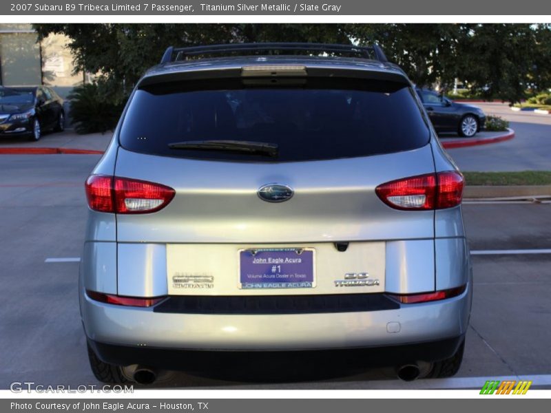 Titanium Silver Metallic / Slate Gray 2007 Subaru B9 Tribeca Limited 7 Passenger