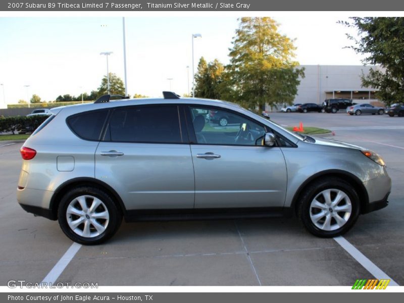 Titanium Silver Metallic / Slate Gray 2007 Subaru B9 Tribeca Limited 7 Passenger