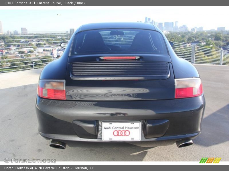 Black / Black 2003 Porsche 911 Carrera Coupe