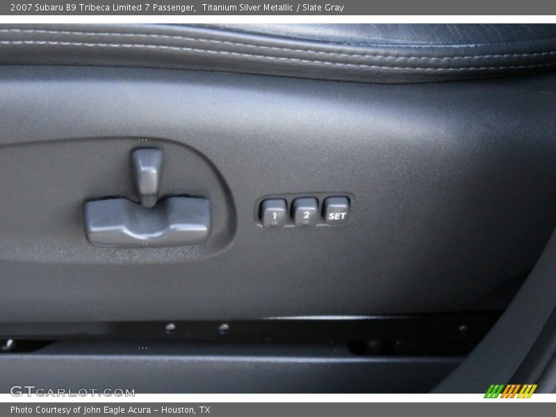 Titanium Silver Metallic / Slate Gray 2007 Subaru B9 Tribeca Limited 7 Passenger