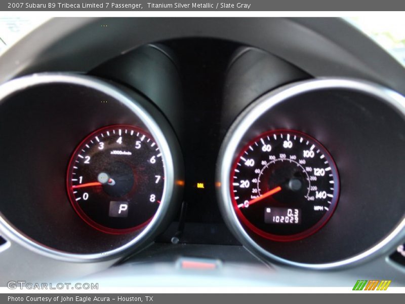 Titanium Silver Metallic / Slate Gray 2007 Subaru B9 Tribeca Limited 7 Passenger