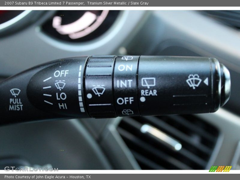 Titanium Silver Metallic / Slate Gray 2007 Subaru B9 Tribeca Limited 7 Passenger