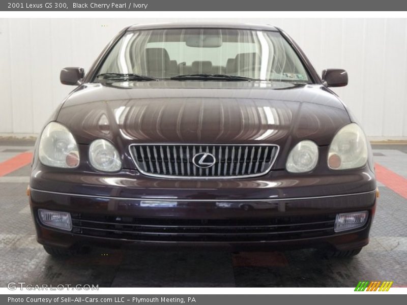 Black Cherry Pearl / Ivory 2001 Lexus GS 300