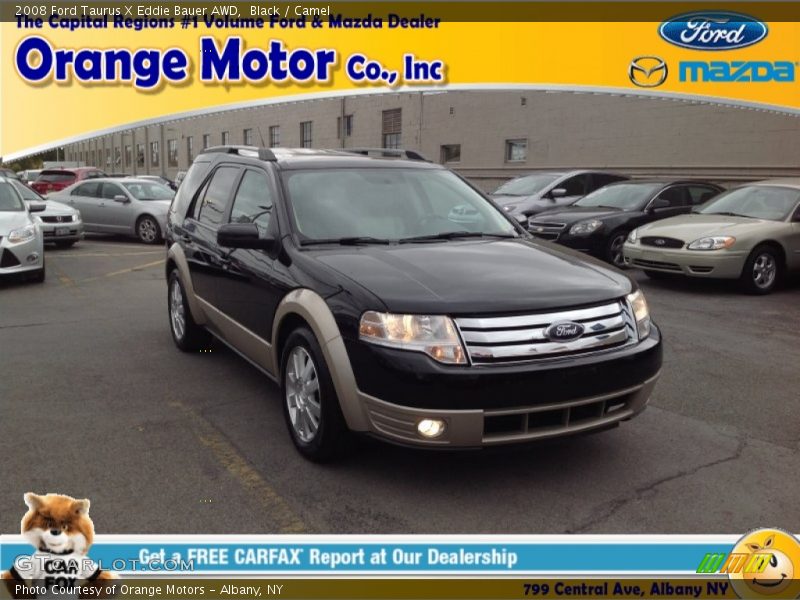 Black / Camel 2008 Ford Taurus X Eddie Bauer AWD
