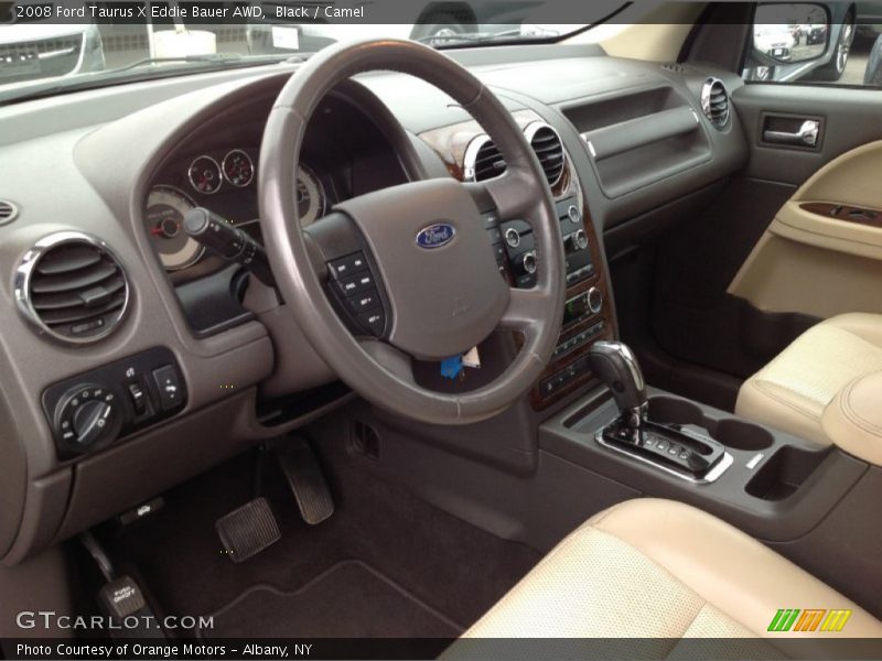 Black / Camel 2008 Ford Taurus X Eddie Bauer AWD