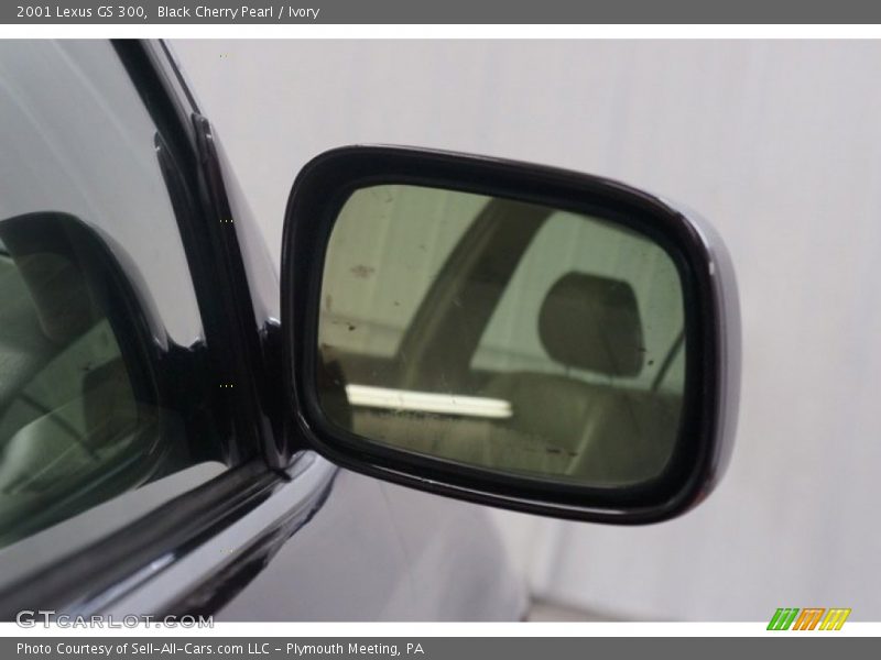 Black Cherry Pearl / Ivory 2001 Lexus GS 300