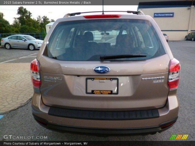 Burnished Bronze Metallic / Black 2015 Subaru Forester 2.5i