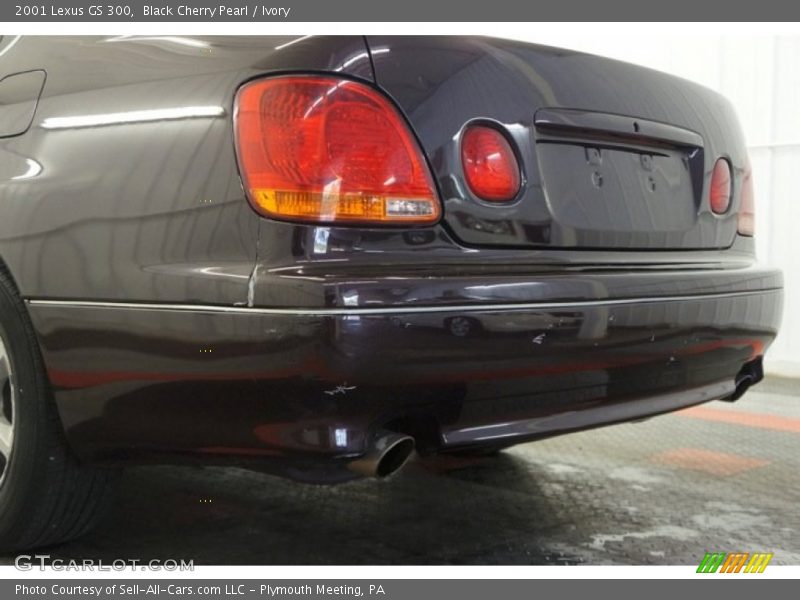 Black Cherry Pearl / Ivory 2001 Lexus GS 300