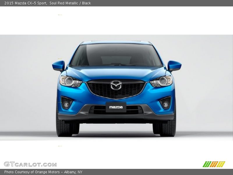 Soul Red Metallic / Black 2015 Mazda CX-5 Sport