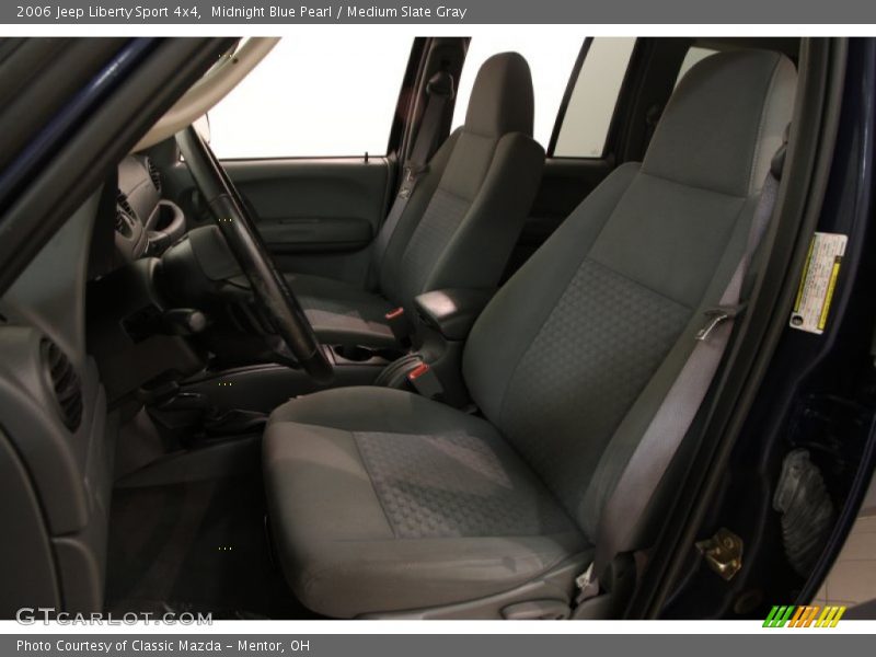 Midnight Blue Pearl / Medium Slate Gray 2006 Jeep Liberty Sport 4x4