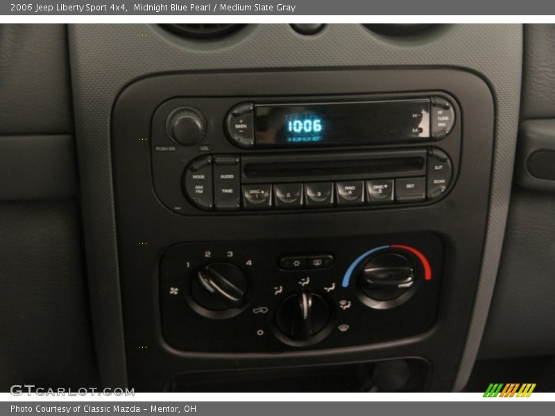 Midnight Blue Pearl / Medium Slate Gray 2006 Jeep Liberty Sport 4x4