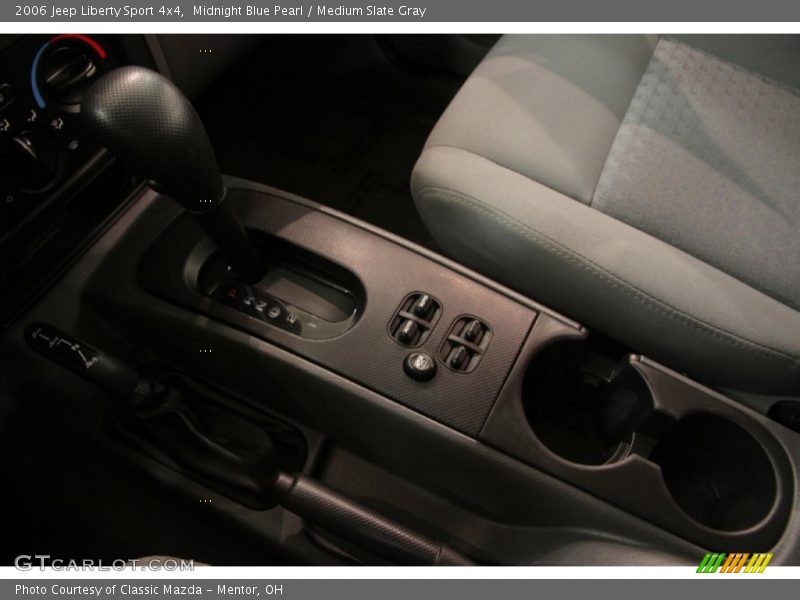 Midnight Blue Pearl / Medium Slate Gray 2006 Jeep Liberty Sport 4x4